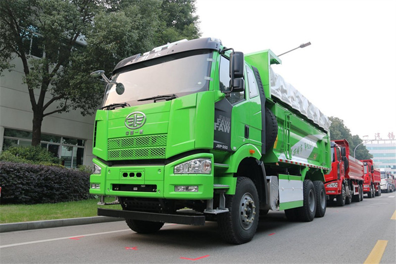 一汽解放 J6P重卡 350馬力 6X4 5.6米 國五渣土自卸車(CA3250P66K2L1T1AE5)