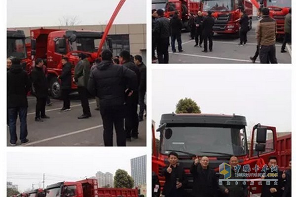 2018年陜汽軒德產(chǎn)品價(jià)值體驗(yàn)推介會(huì)訂車(chē)現(xiàn)場(chǎng)