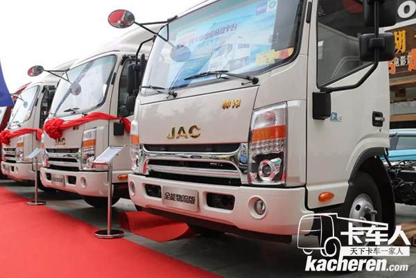 江淮帥鈴全能物流版登陸成都