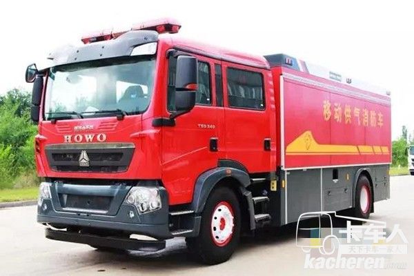 中國重汽移動供氣消防車