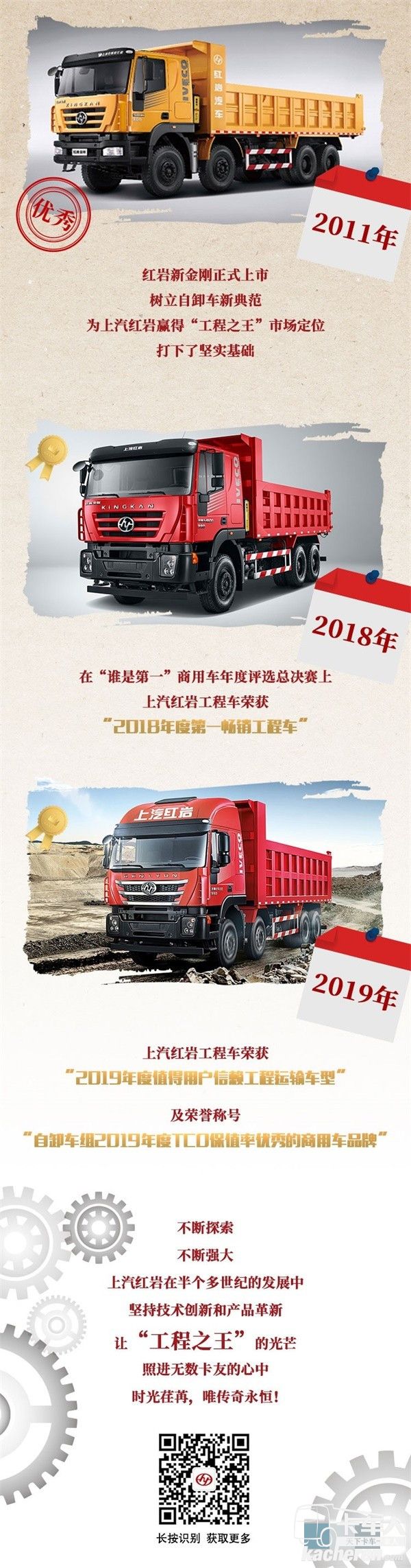 上汽紅巖 “工程之王” 自卸車