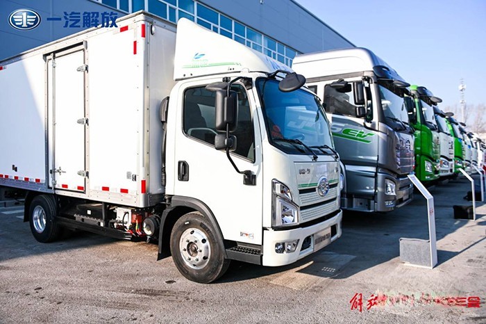 一汽解放 2022商務年會 新能源車型