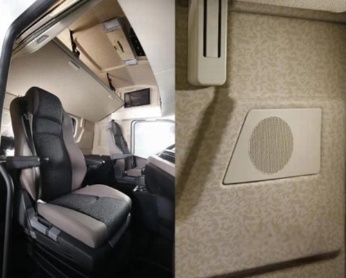 大運重卡旗艦V9駕駛室