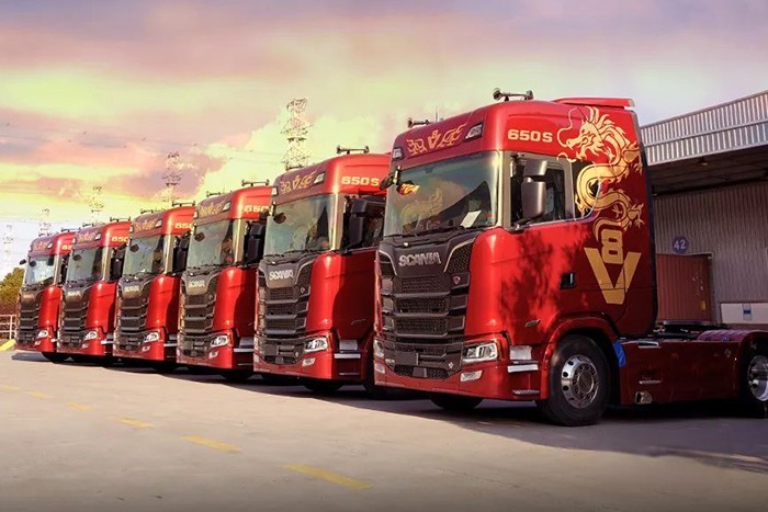 斯堪尼亞銷售中國 V8發動機 強者風范