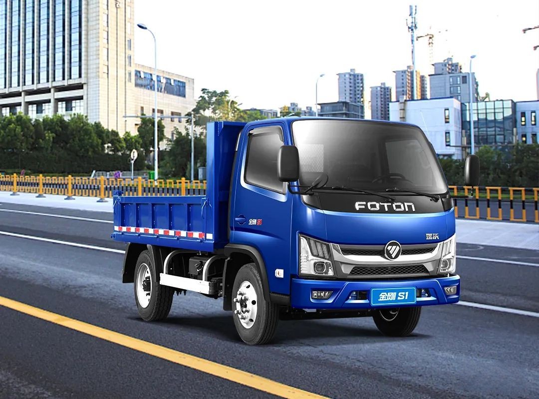 福田瑞沃工程車，X-Truck金剛S1，新藍牌，國六