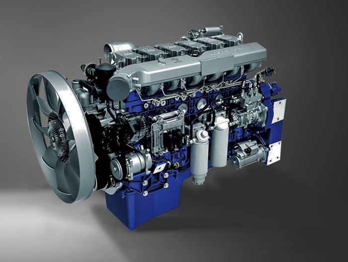 大運重卡,大運V7子母車,濰柴WP10.5H發動機