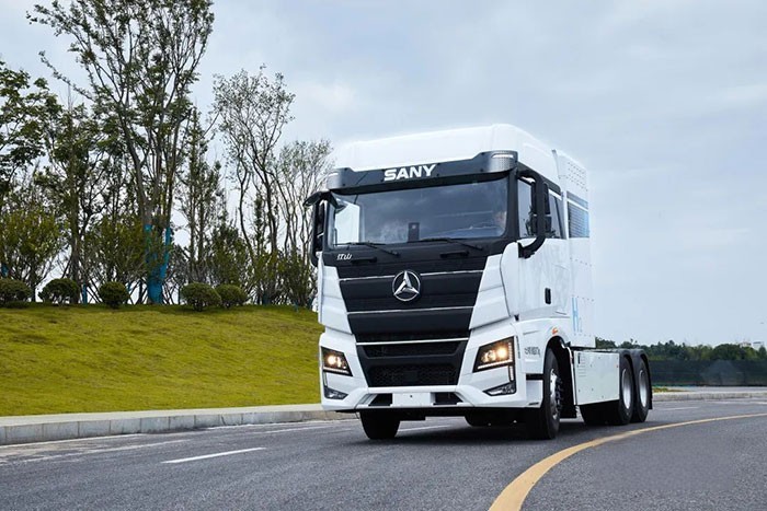 三一集團,三一氫能源重卡,重卡