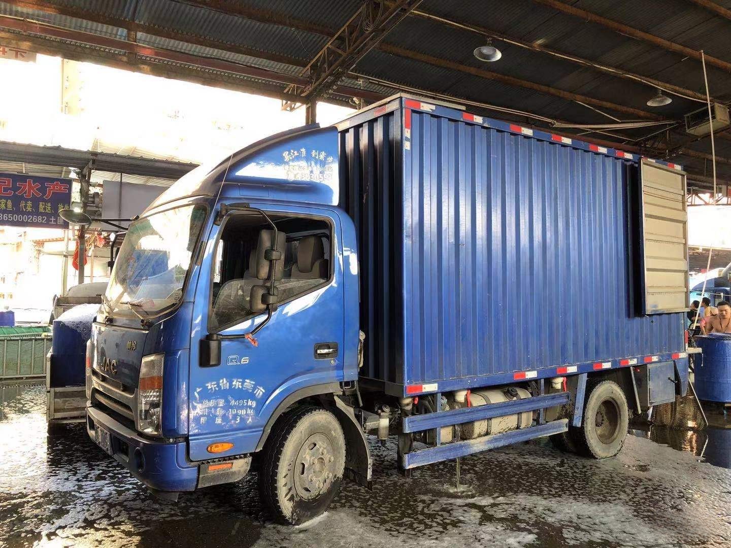 水產運輸搶時間，江淮1卡帥鈴為什么讓他覺得踏實？