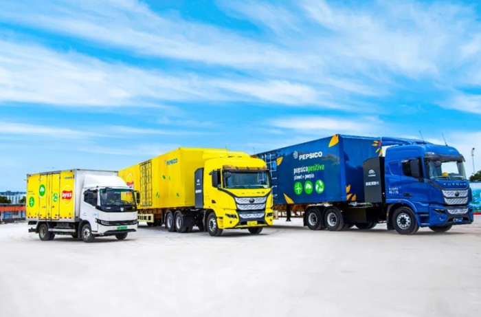 百事公司在華首推電動重卡,引領(lǐng)行業(yè)綠色供應(yīng)鏈
