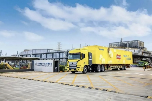 百事公司在華首推電動重卡,引領(lǐng)行業(yè)綠色供應(yīng)鏈