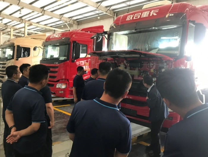 現場簽約100臺，聯合C9趟數之王成為邯鄲重卡商會的“心頭好”！