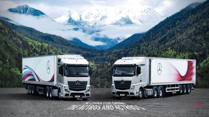 “貨”力全開！奔馳卡車星徽服務(wù)助力618，讓包裹奔馳起來