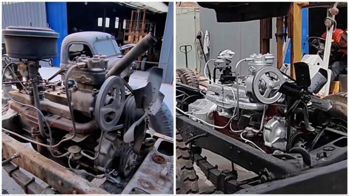 “老爺車天鷹”:修復(fù)老解放卡車 續(xù)寫(xiě)解放情懷