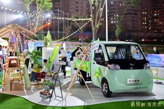 年輕人的新座駕,北汽雷馳新能源MINI卡,可自駕可擺攤