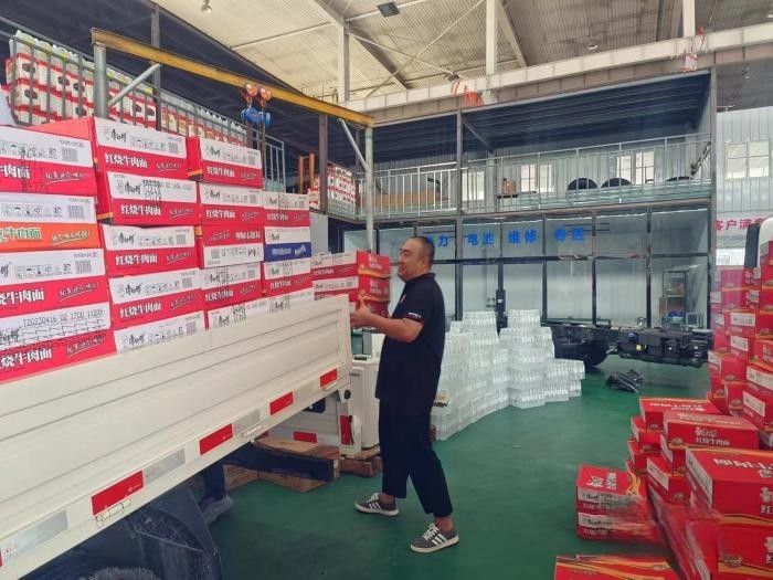 送物資進災(zāi)區(qū)，福田奧鈴全面開啟救援行動