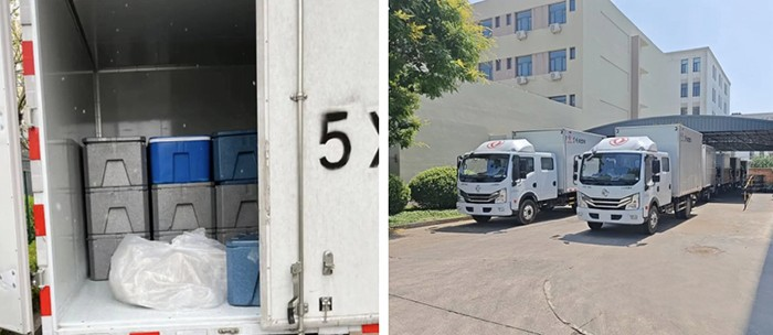 68臺東風(fēng)多利卡交付,用實力守護(hù)孩子們的餐桌