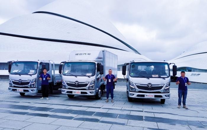 哈爾濱國際馬拉松開賽，福田奧鈴再次參與服務保障