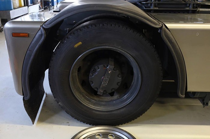 后驅(qū)動橋是當年曼恩牽引車上最常用的輪邊減速橋