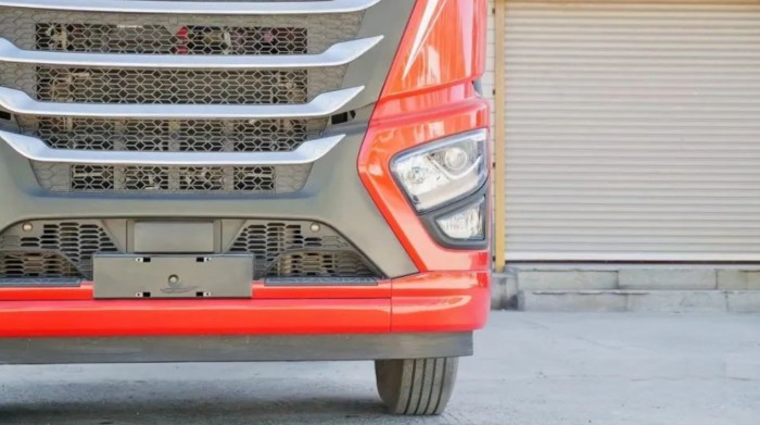 百公里氣耗28.7kg,大運V7H 燃氣牽引車一年多賺3萬元