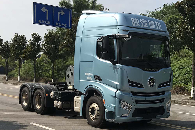 陜汽重卡 德龍X6000 旗艦版 560馬力 6X4 LNG自動檔牽引車(SX4259GE4TLQ2)