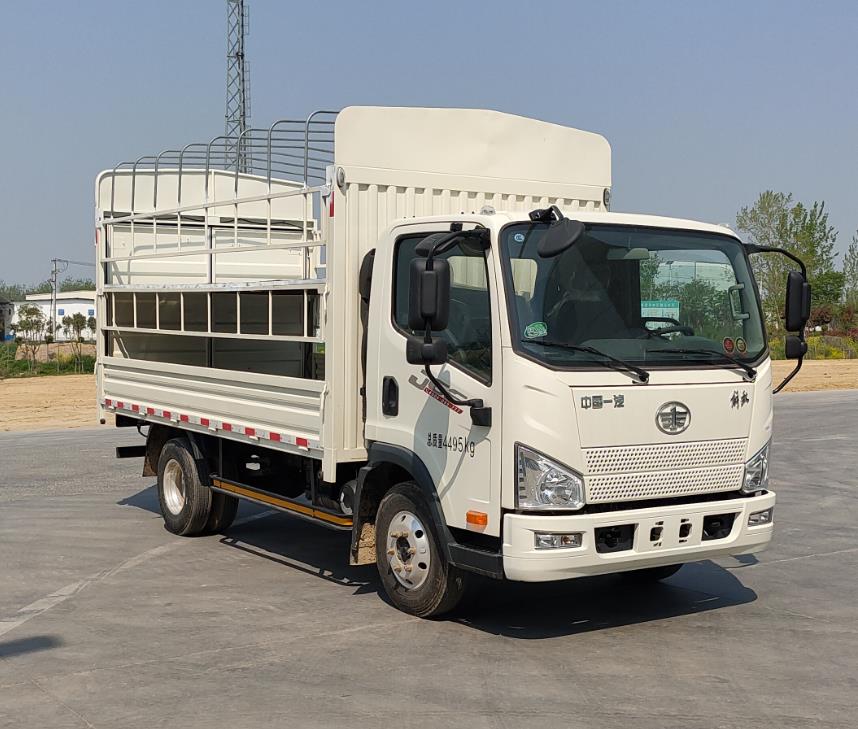 解放 J6F中體 120馬力 3.78米排半倉柵式輕卡(國六)(CA5040CCYP40K61L2E6A84)